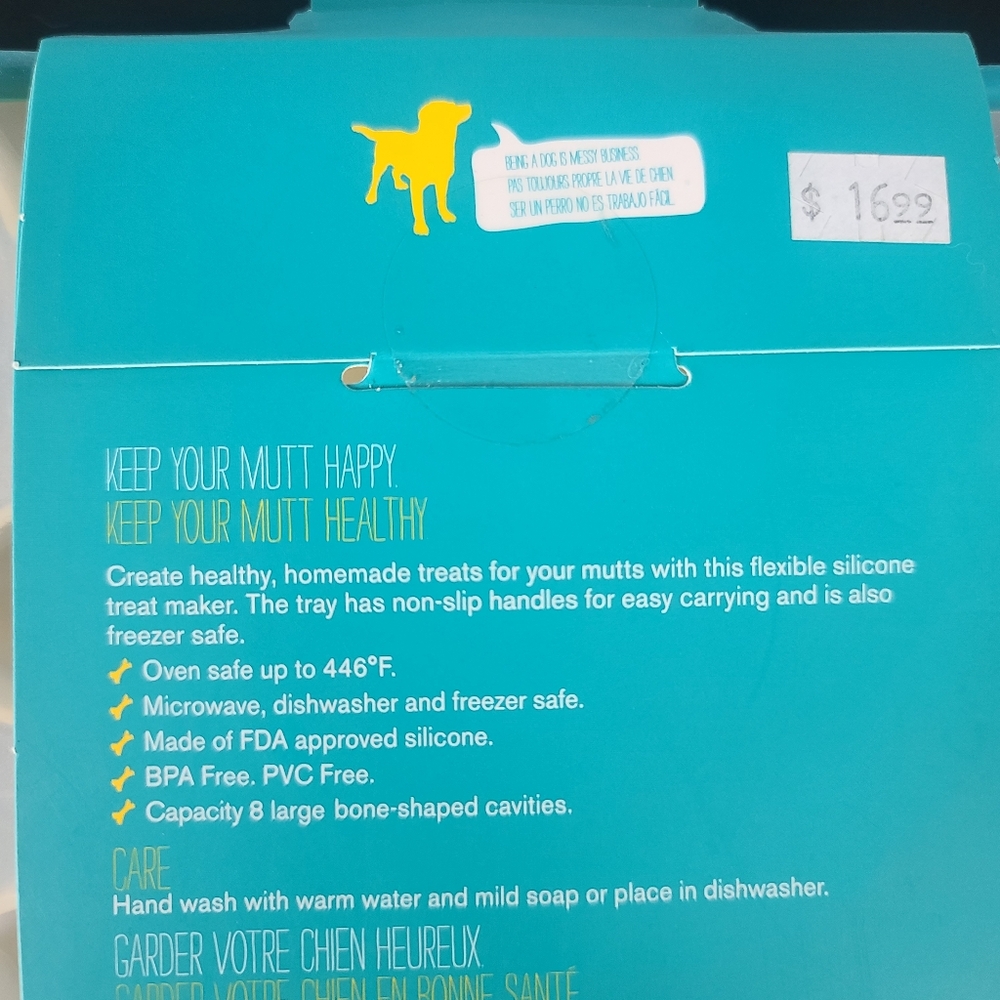 MessyMutts Bake and Freeze Silicone Treat Maker - Picture 3 of 10